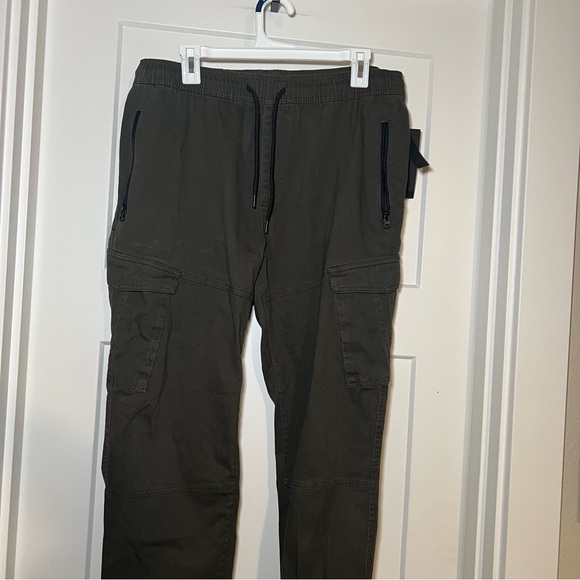 Wxyz Men’s Jake Heavy Cargo Jogger Olive Night Size Large - Picture 2 of 14